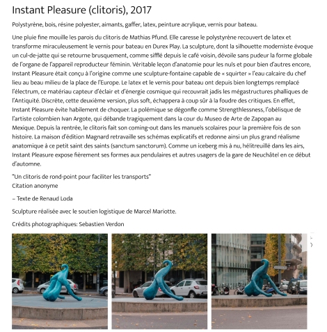 Mathias Pfund Instant Pleasure (clitoris), 2017 - Mathias Pfund